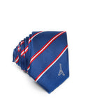 France Blue Tie